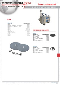 Seal Kit, Vacuubrand MZ2C