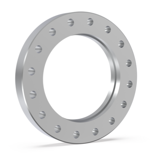 Bored Weld Flange - non-rotatable clear - St St DN 100 CF