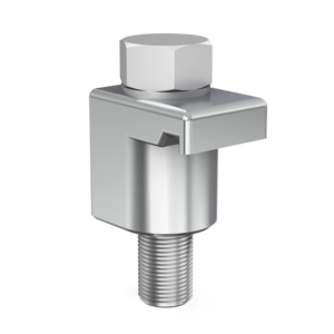 Half Claw Clamp - for use with O-Ring Groove (Tapped Holes) Ni plated mild steel St St Bolt ISO320 - ISO500, C10014093 Half Claw Clamp - for use with O-Ring Groove (Tapped Holes) Ni plated mild steel St St Bolt ISO320 - ISO500, C10014093